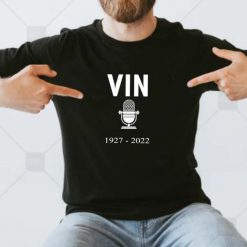 RIP Vin Scully Legend LA Dodgers Broadcaster T-shirt