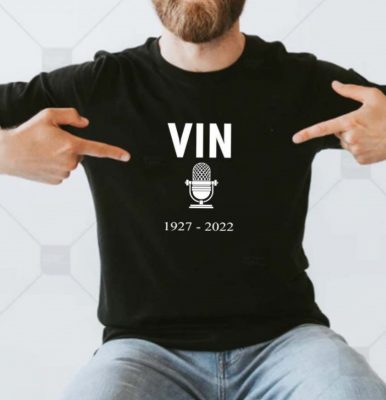 RIP Vin Scully Legend LA Dodgers Broadcaster T shirt 1