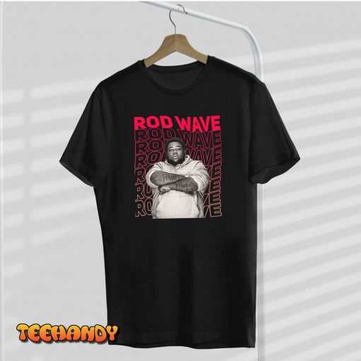 Red Retro Art Special Present Rod Wave Cool Unisex T-Shirt