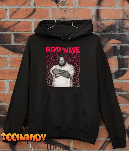 Red Retro Art Special Present Rod Wave Cool Unisex T-Shirt