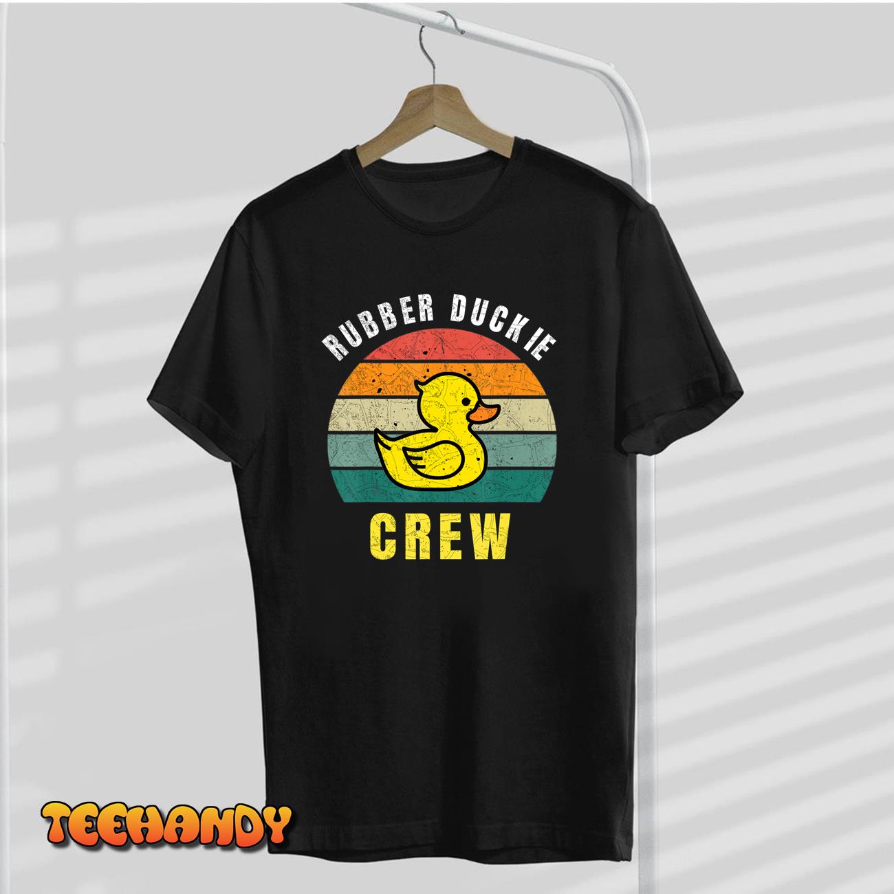Rubber Duckie Crew T-Shirt - Funny Rubber Duck T-Shirt