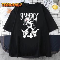 Satanic Nun Tattoos Unholy  Unisex T-Shirt