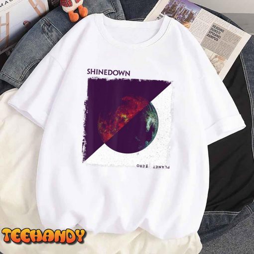 Shinedown Planet Zero White T-Shirt