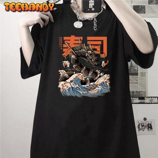 The Black Sushi Dragon Unisex T-Shirt