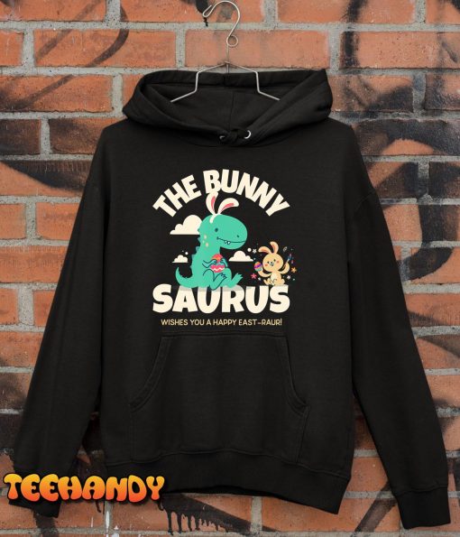 The Bunny Saurus  Easter Dino Easter Bunny Dinosaur Saying T-Shirt