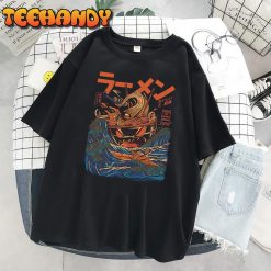 The Great Ramen off Kanagawa Unisex T Shirt img1 C14