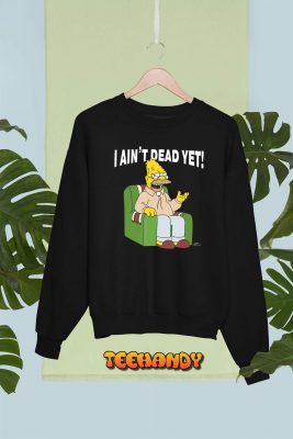 The Simpsons Grandpa I Aint Dead Yet Quote V2 T Shirt img1 C6