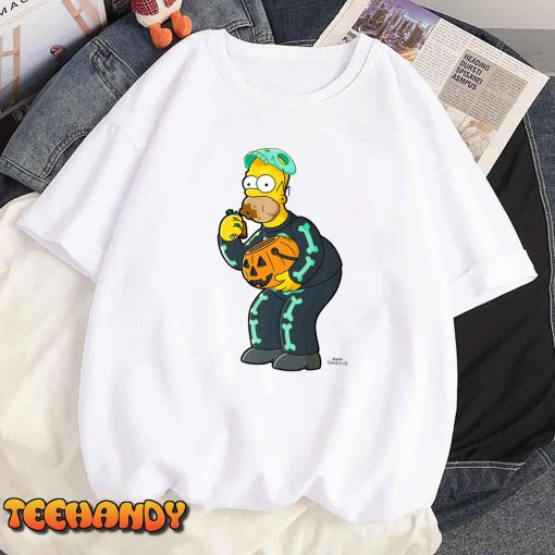 The Simpsons Homer Candy Feast Treehouse of Horror Halloween Premium T-Shirt