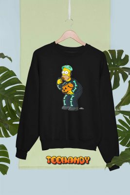The Simpsons Homer Candy Feast Treehouse of Horror Halloween Premium T-Shirt