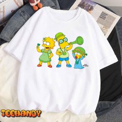 The Simpsons Lisa Bart Maggie St. Patricks Day T Shirt Img4 8