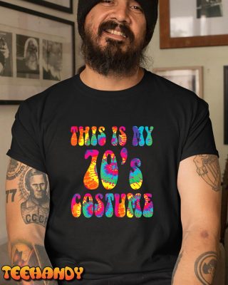 This Is My 70s Costume Funny Groovy Tie Dye Halloween T Shirt img3 C1