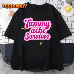 Tummy Ache Survivor Funny Stomach Ache IBS T Shirt img2 C12