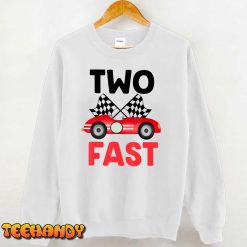 Two Fast Birthday Shirt 2 Fast 2 Curious Decorations 2nd T-Shirt
