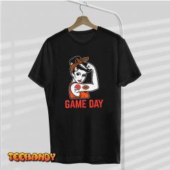 Unbreakable Strong Woman American Football Game Day Women T Shirt img1 C9