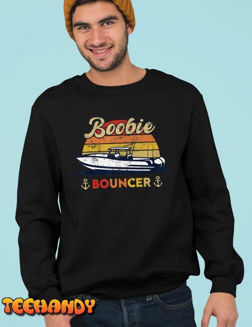 Vintage Funny Boobie Bouncer Sailing Boat T-Shirt