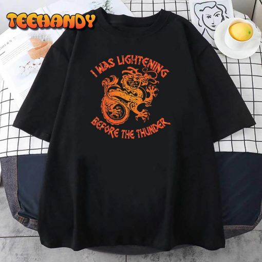 Vintage I Was Lightning Before The Thunder Imagine Dragons Unisex T-Shirt