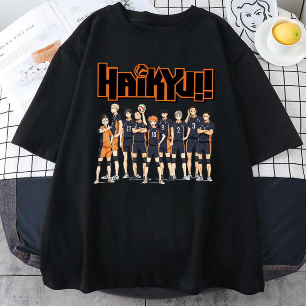 Volleyball Anime Haikyuu Characters Unisex T Shirt 1