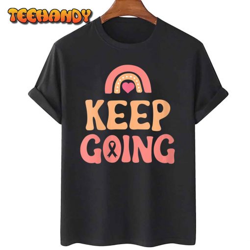 Womens Keep Going – Cancer Journey T-Shirt