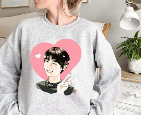Yuzuru Hanyu Heart For You Unisex T Shirt 1