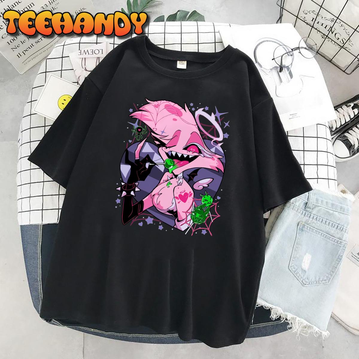Angel Dusts Anime Tricks and Treats Unisex T-Shirt