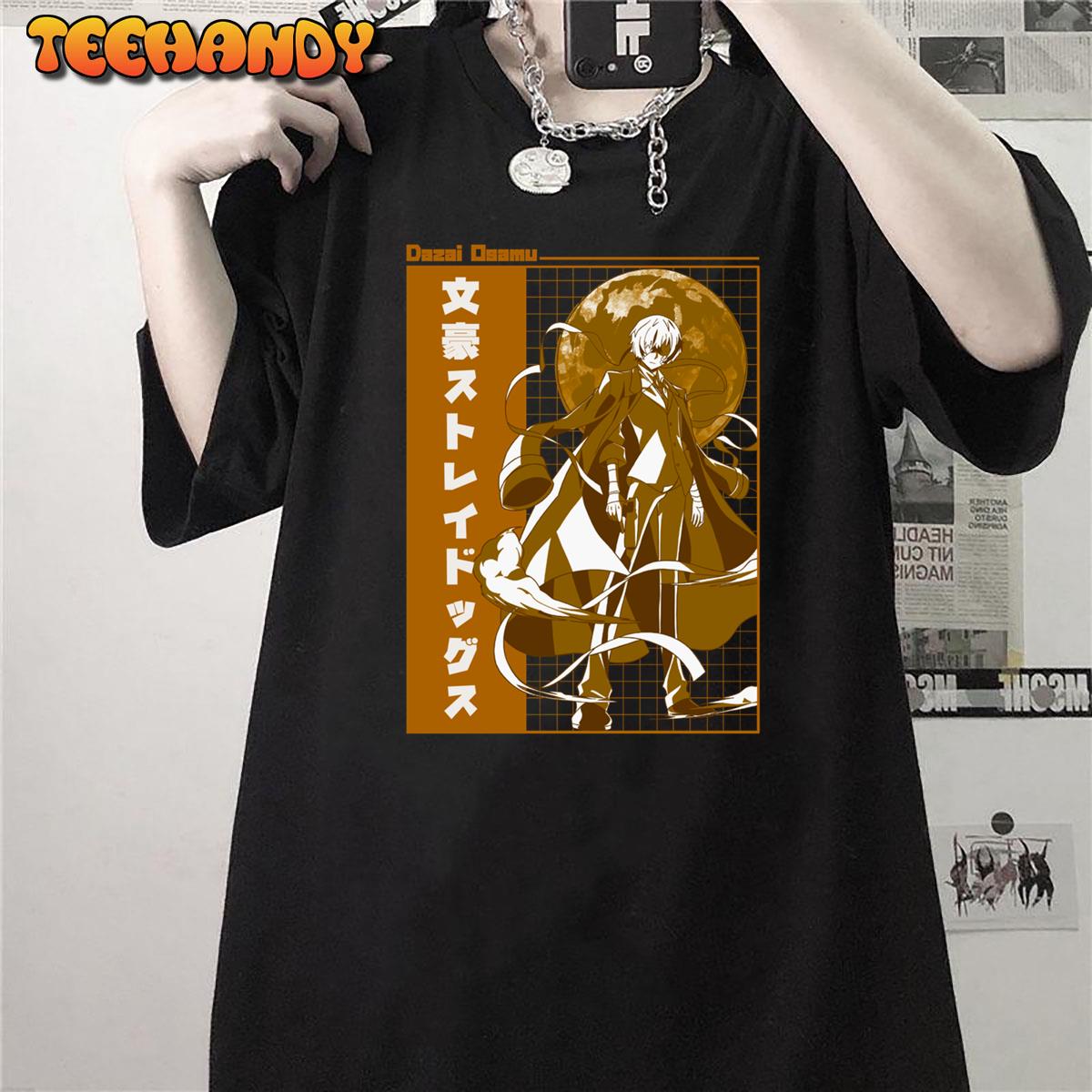 Anime Bungo Stray Dogs Dazai Unisex T-Shirt