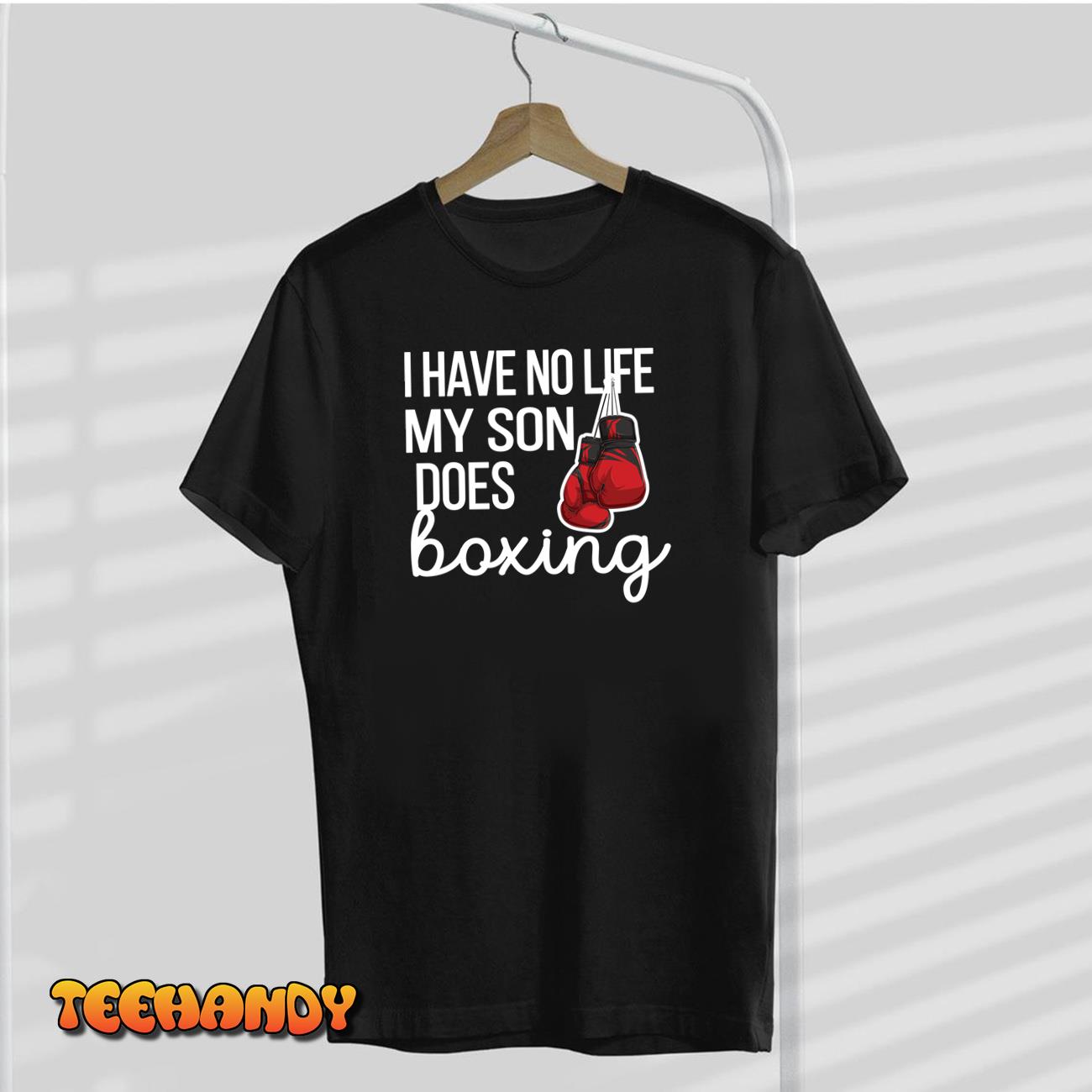 Boxing Mama Life Funny Boxing Mom Boxing Mother Unisex T-Shirt