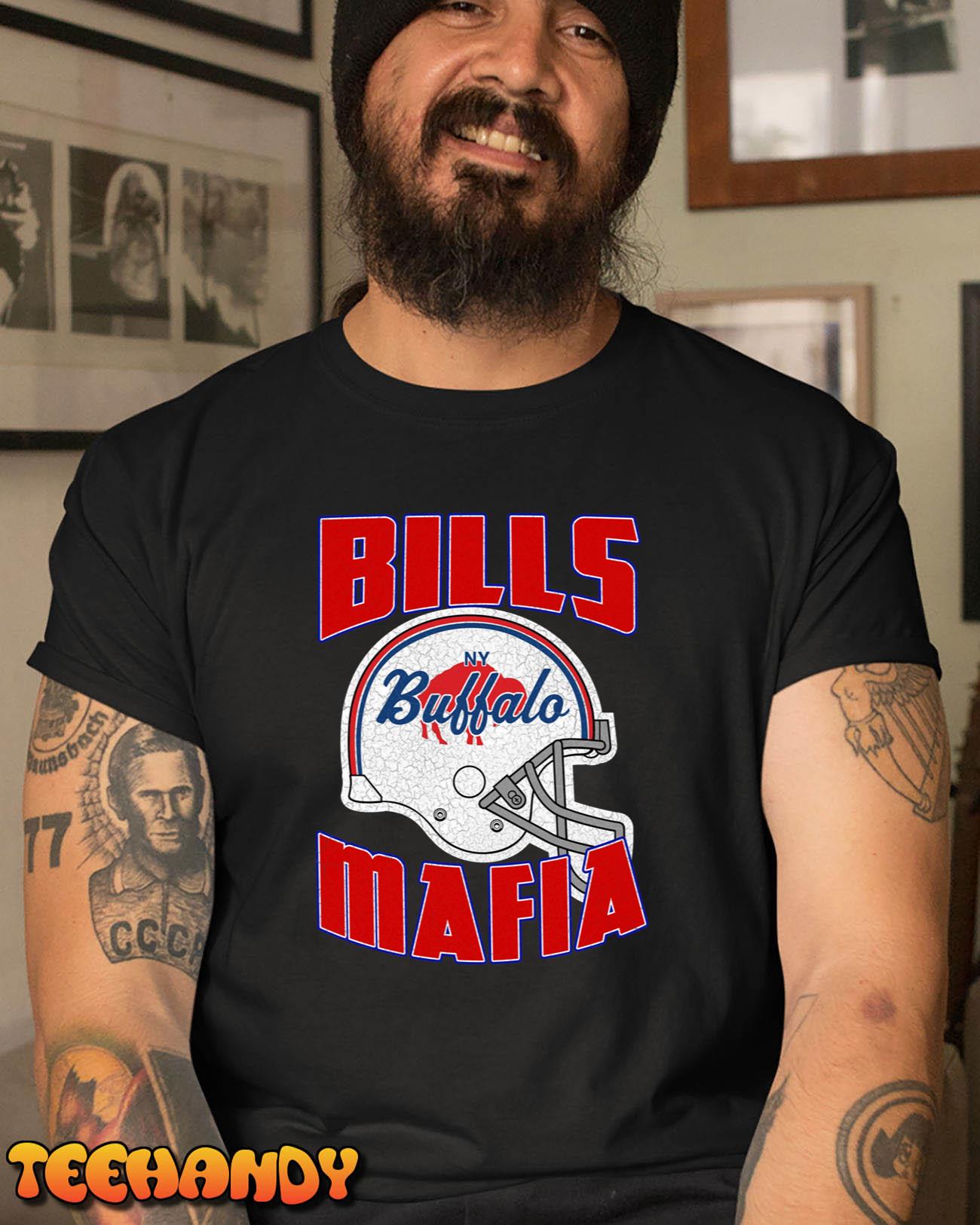 Buffalo Bills Mafia Logo Football T-shirt