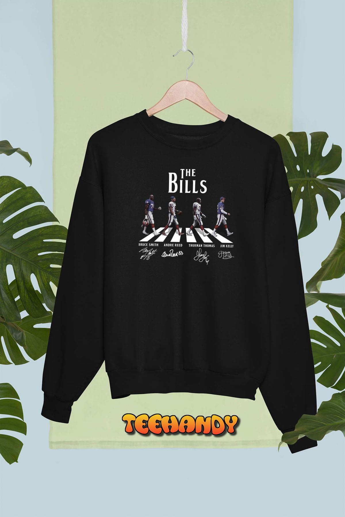 Buffalo Bills Walking Abbey Road Unisex T-Shirt