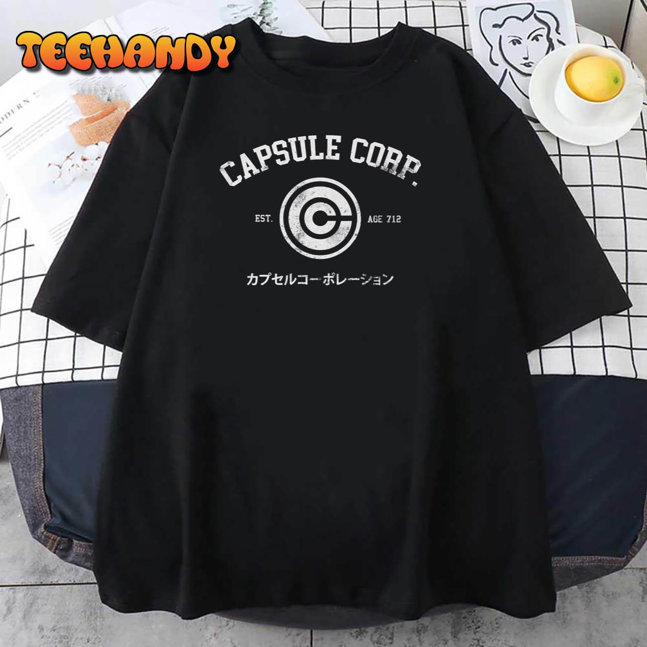 Capsule Corp Est Age 712 Dragon Ball Unisex T Shirt