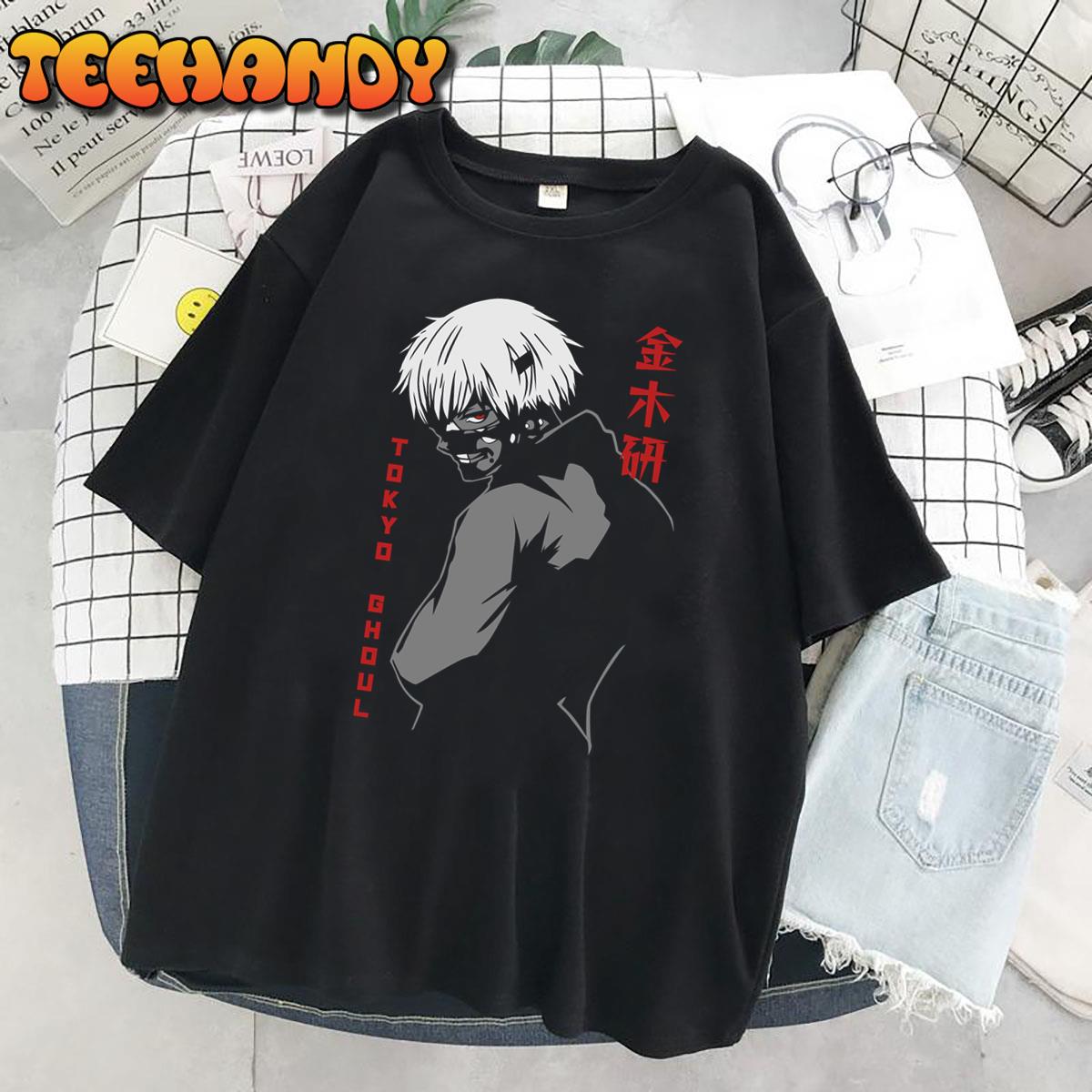 Character Kaneki Tokyo Ghoul Japan Anime Art Unisex T-Shirt