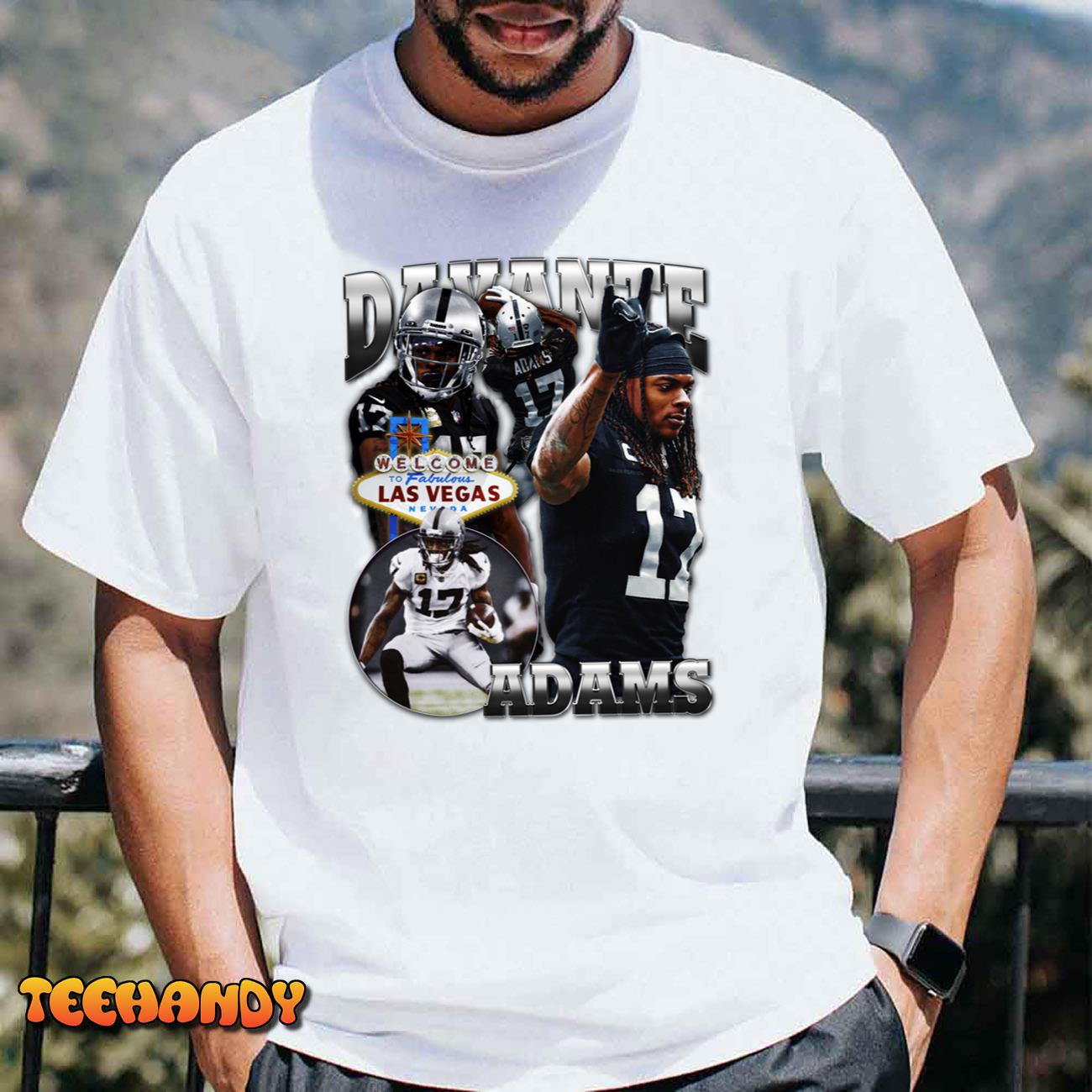 Davante Adams Vintage 90s Las Vegas Raiders T-Shirt