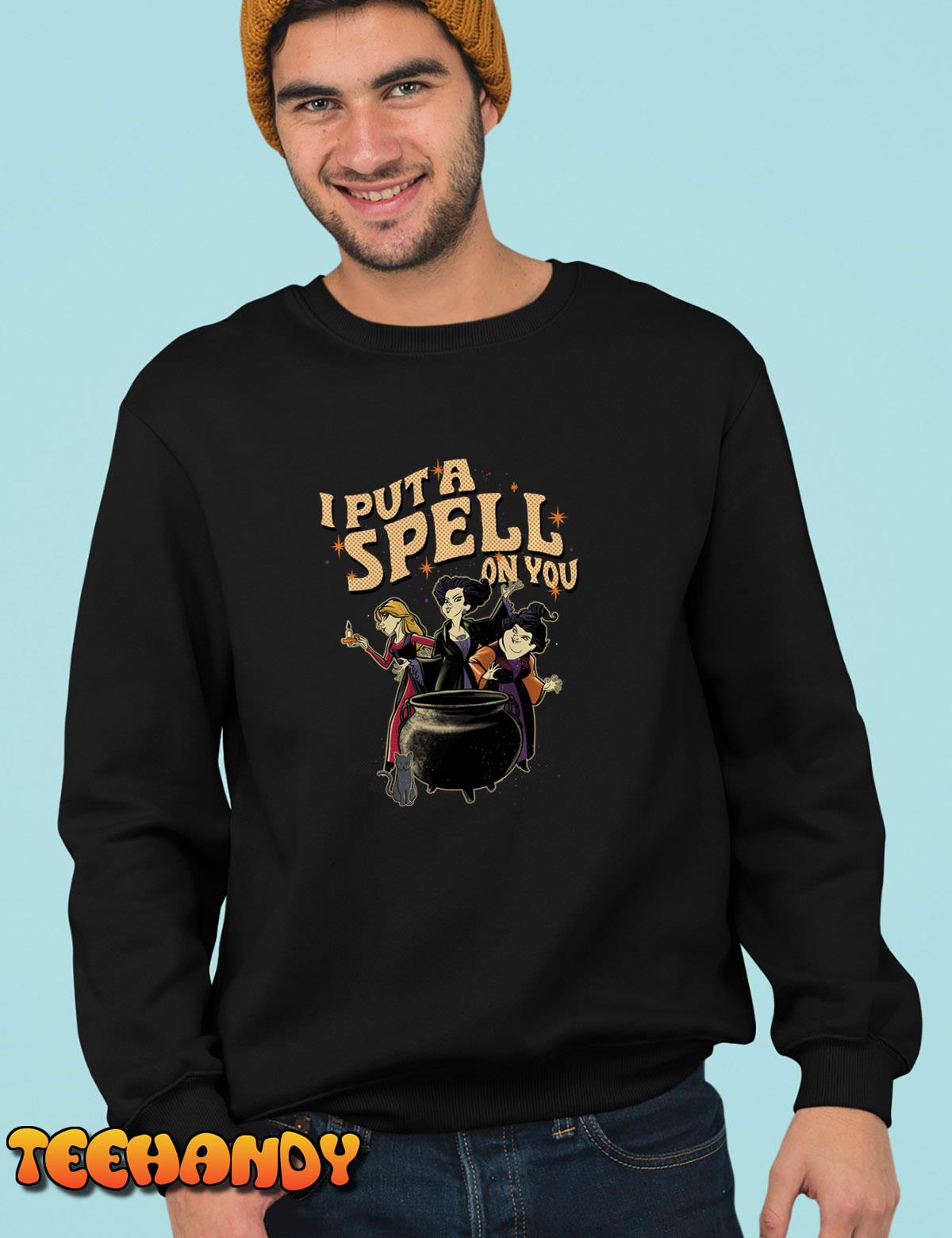 Disney Hocus Pocus Halloween Sanderson Sisters Spell On You Sweatshirt