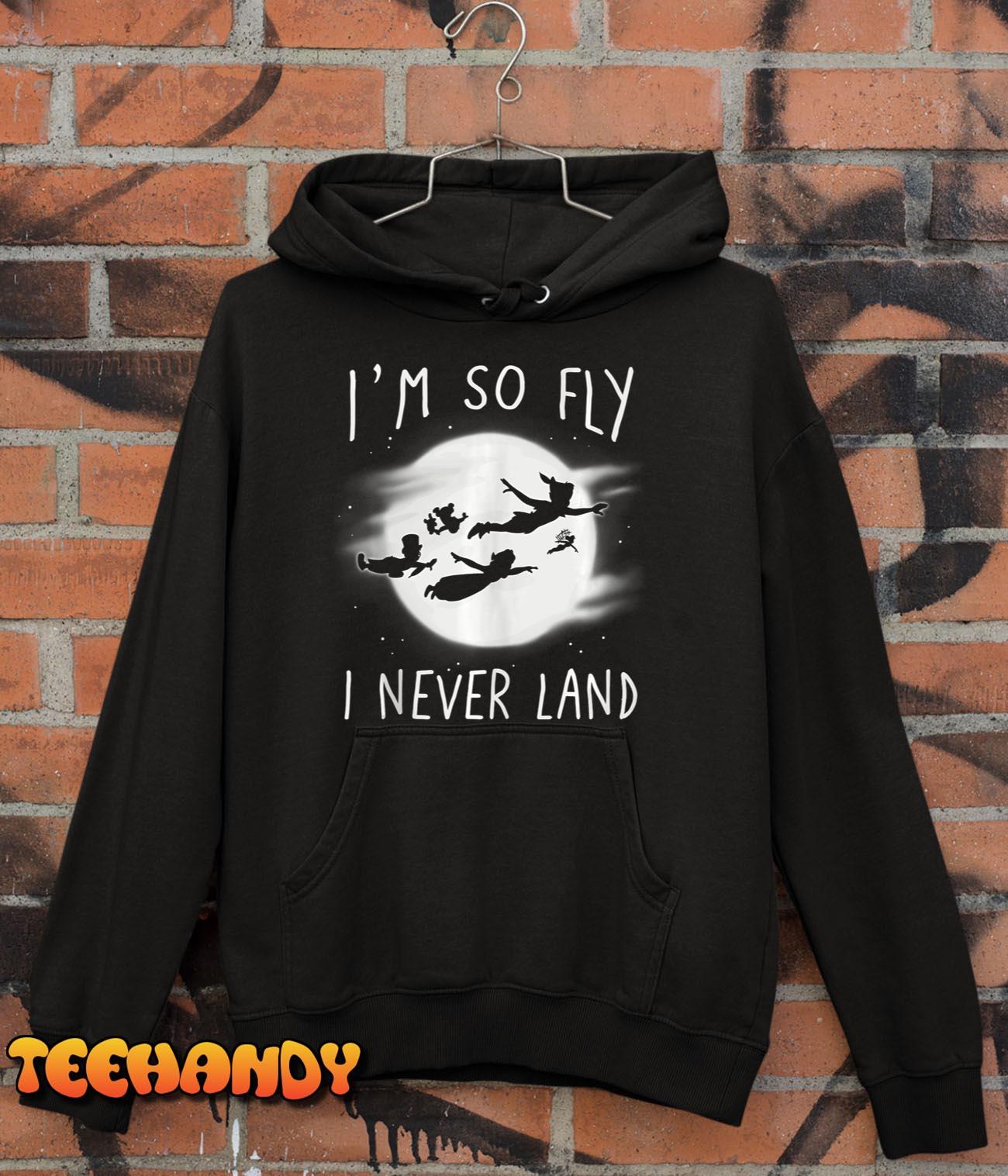 Disney Peter Pan I’m So Fly I Never Land Hoodie