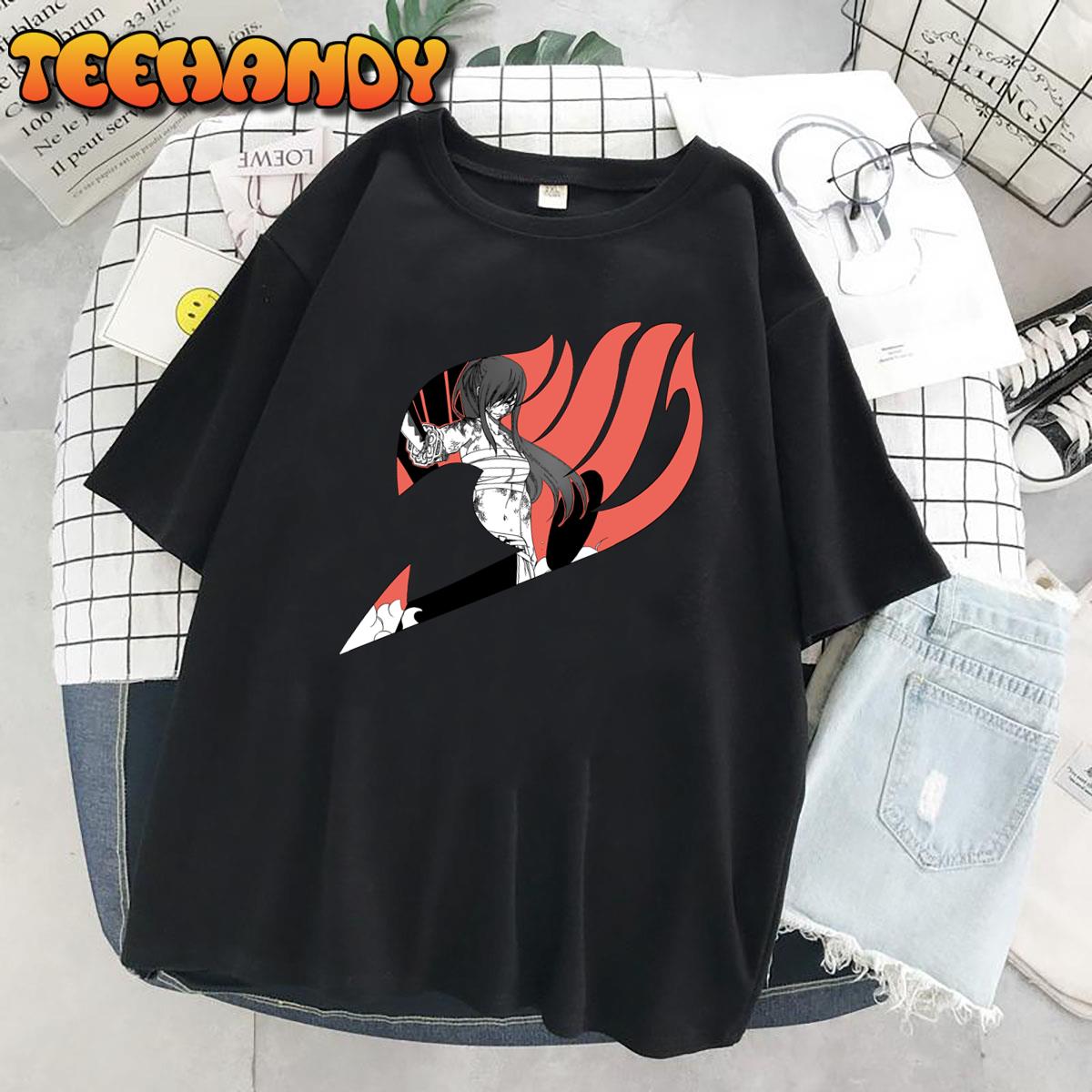 Erza Scarlet Fairy Tail Logo Unisex T-Shirt