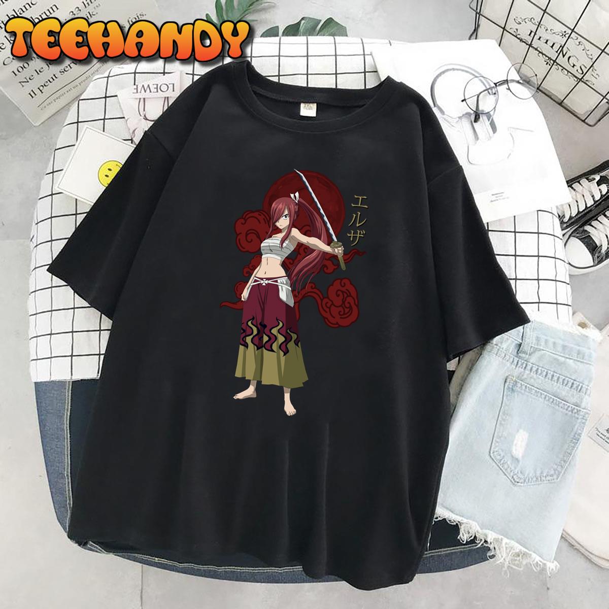 Erza Scarlet Samurai - Fairy Tail Unisex Hoodie