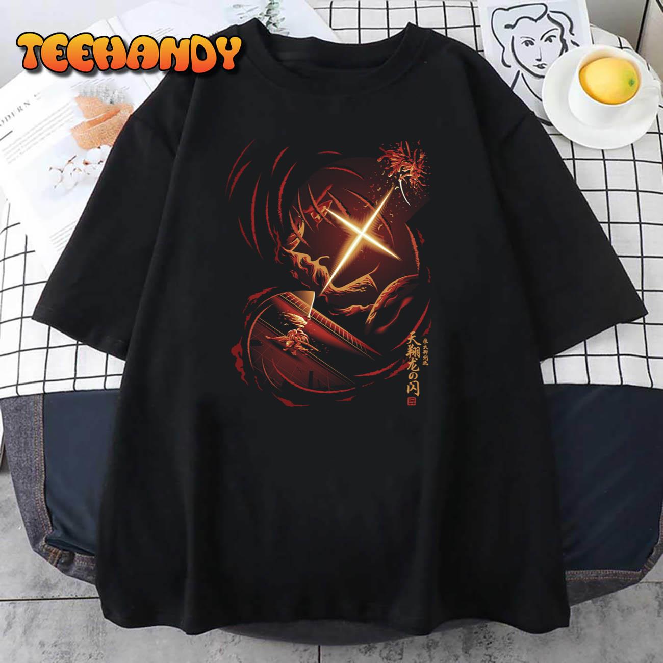Flash of the Heavenly Dragon Rurouni Kenshin Unisex T-Shirt