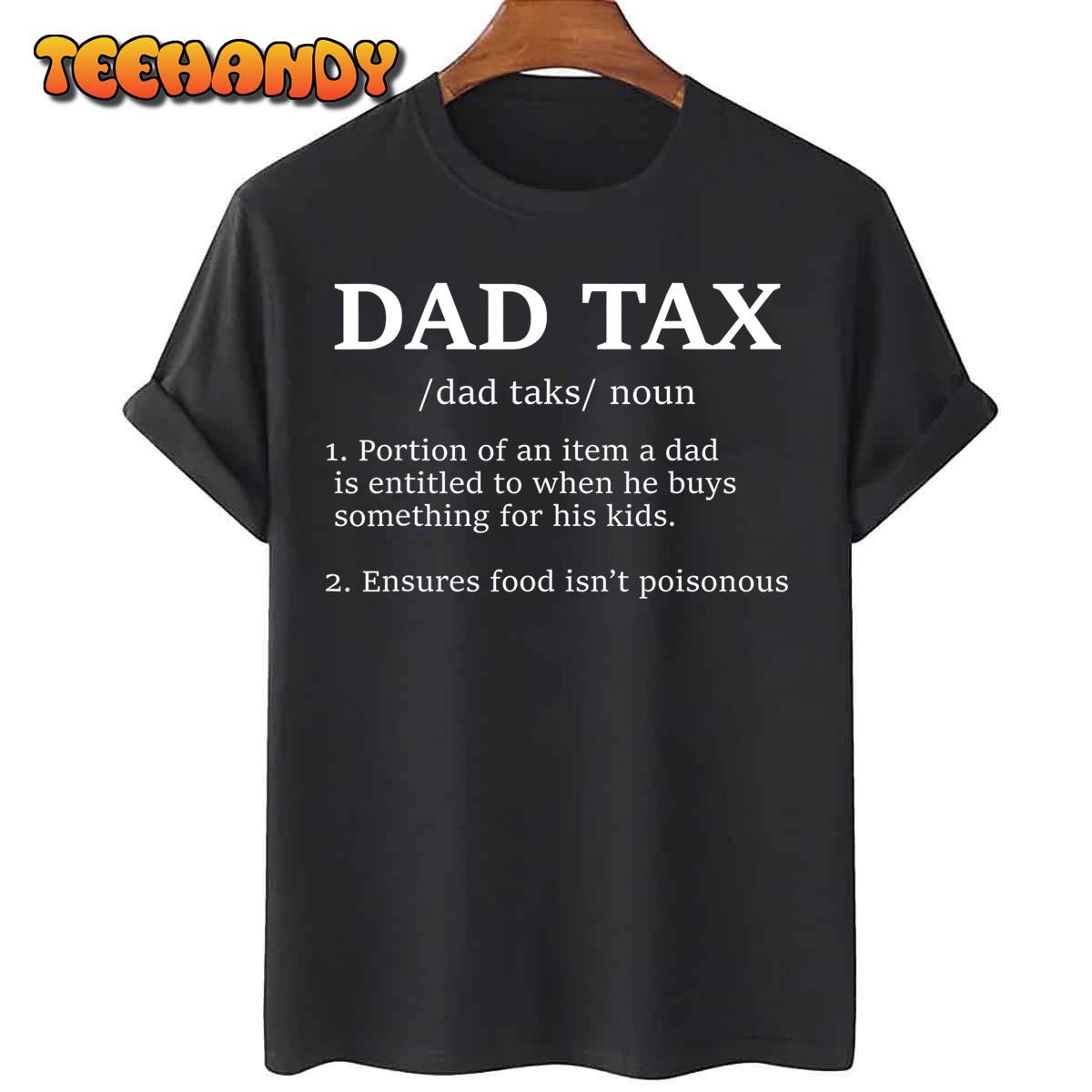 Funny Dad Tax Definition Apparel Hoodie