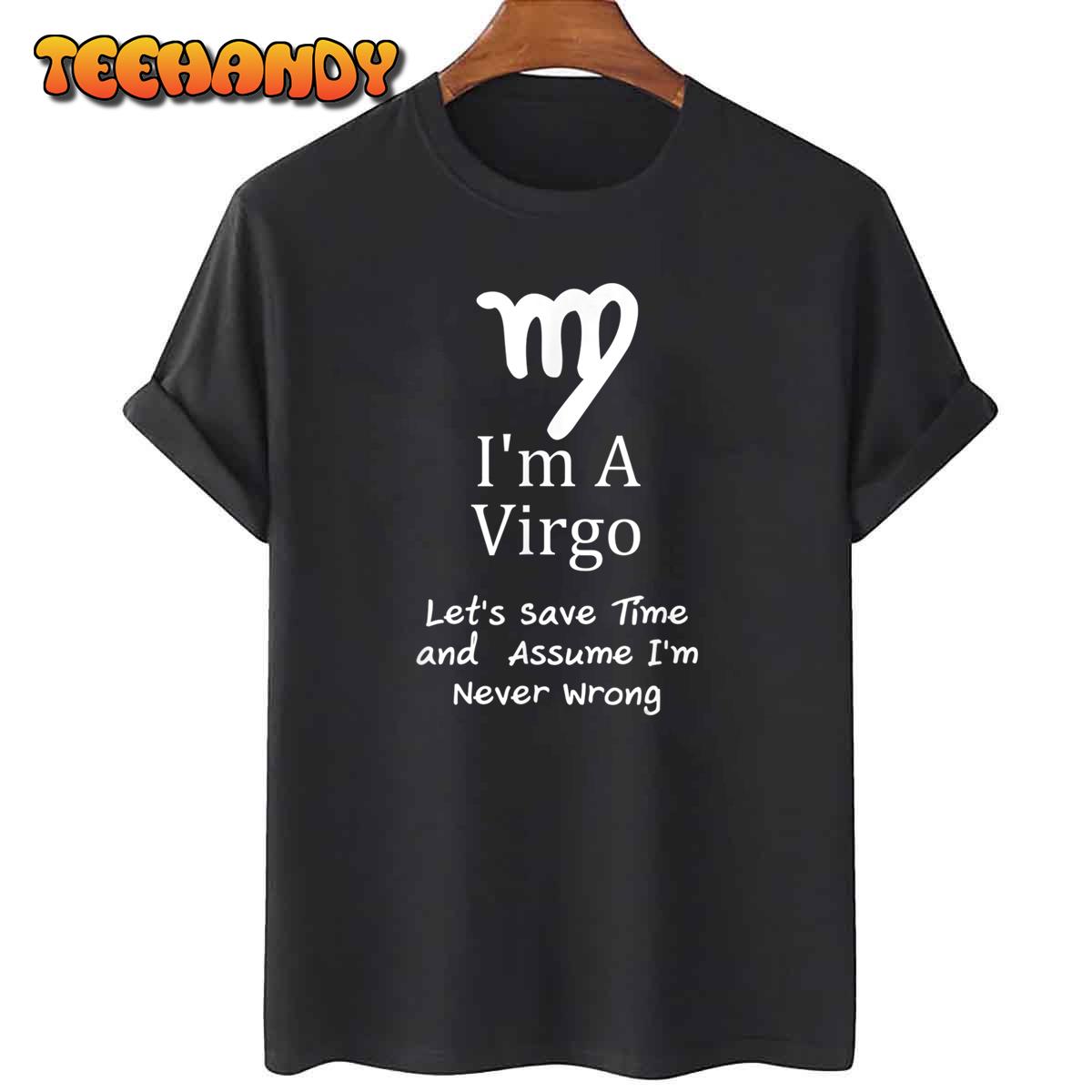 I’m A Virgo Shirt Virgo Symbol T-Shirt