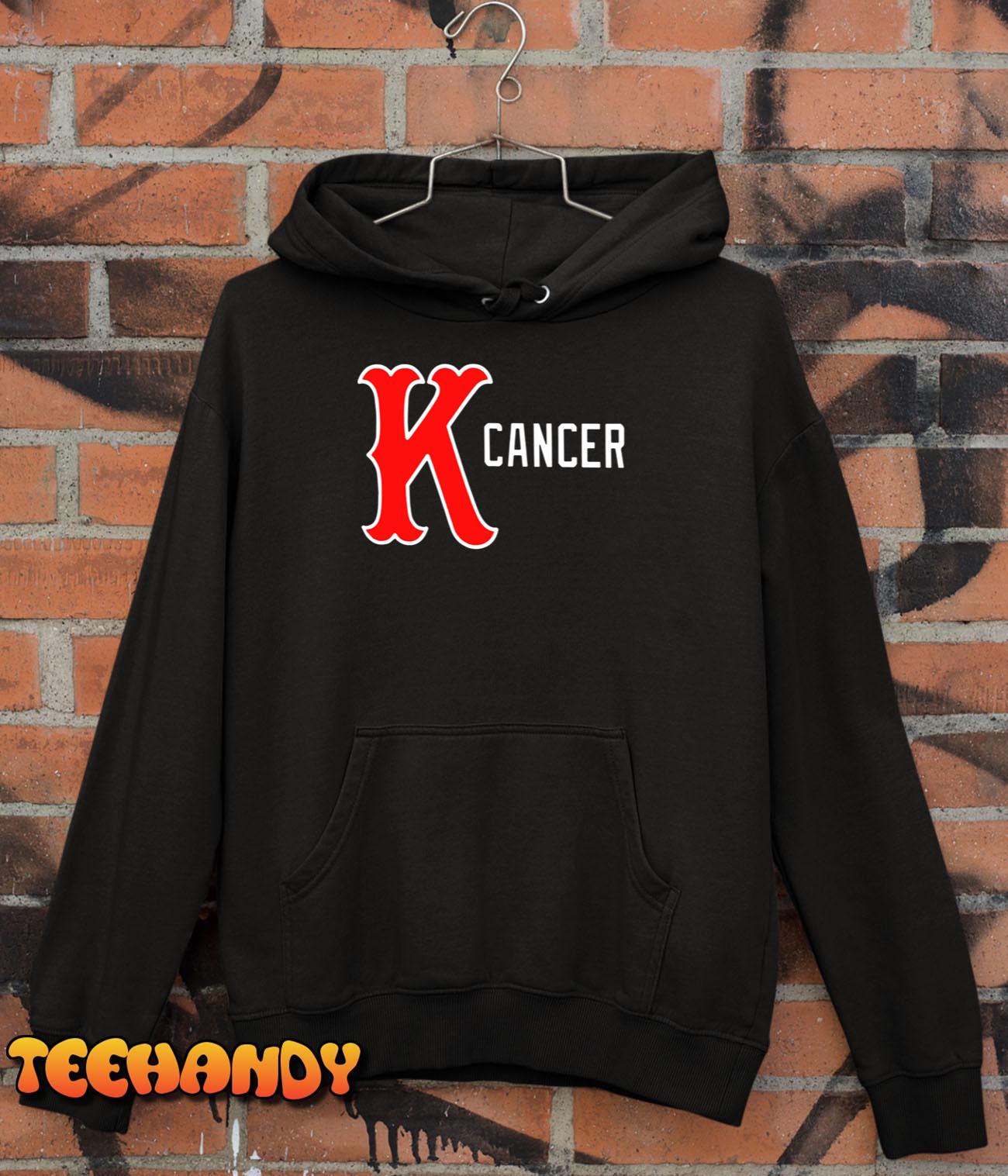 k cancer shirt red sox