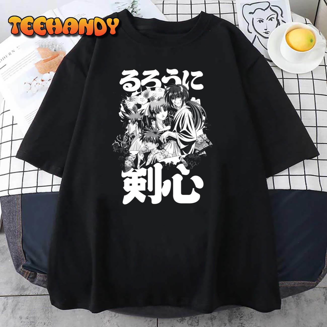 Kamiya Dojo Rurouni Kenshin Anime Manga T-Shirt