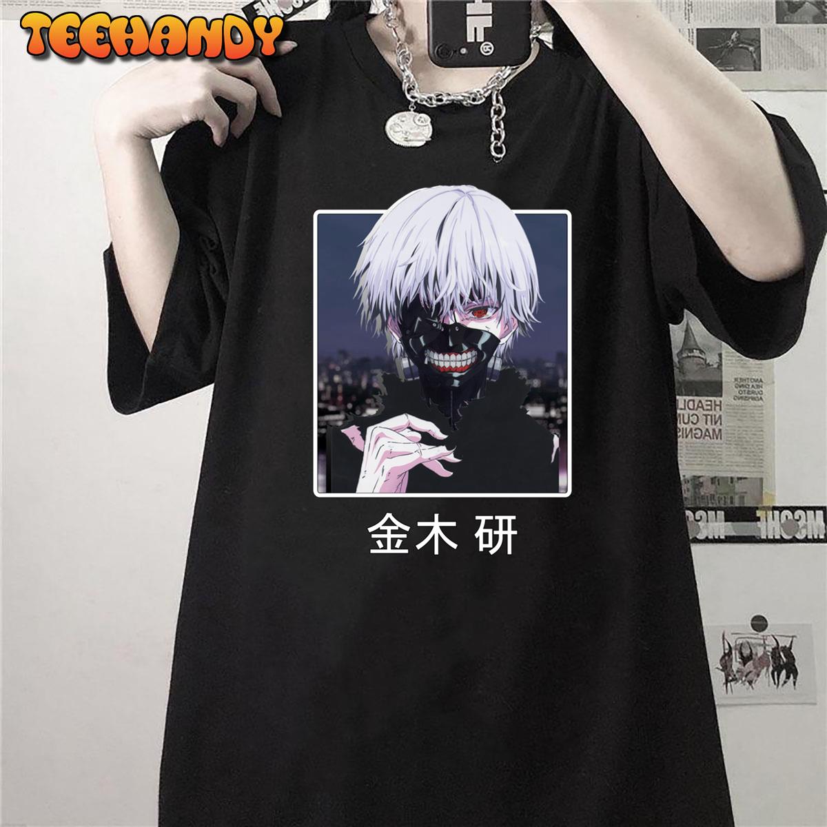 Kaneki Ken On An Anime City Tokyo Ghoul Unisex T-Shirt