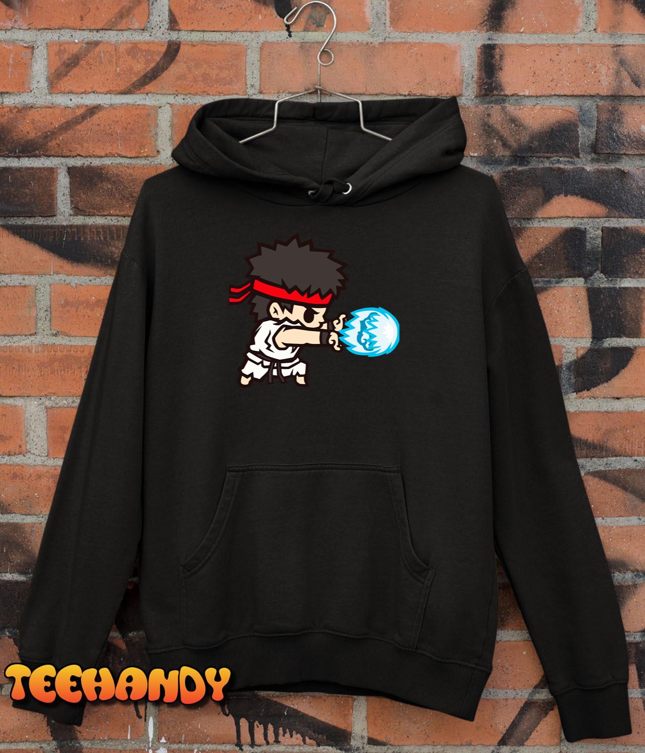 Kid Hadoken Street Chibi Unisex Hoodie