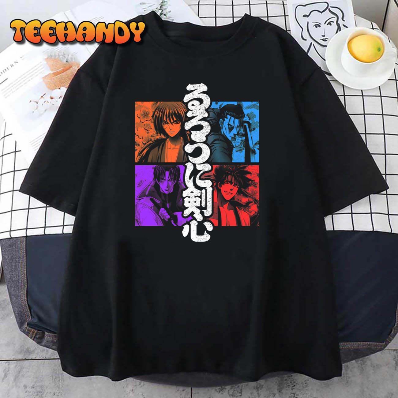 Meiji Team (color) Anime Rurouni Kenshin Unisex Hoodie