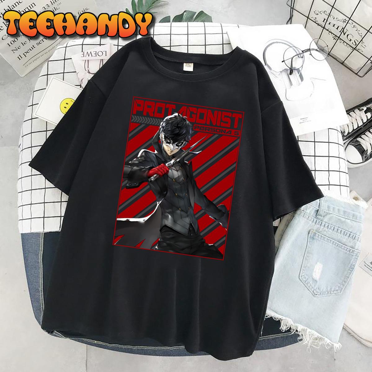 Persona 5 Protagonist Phantom Thieve Unisex T-Shirt