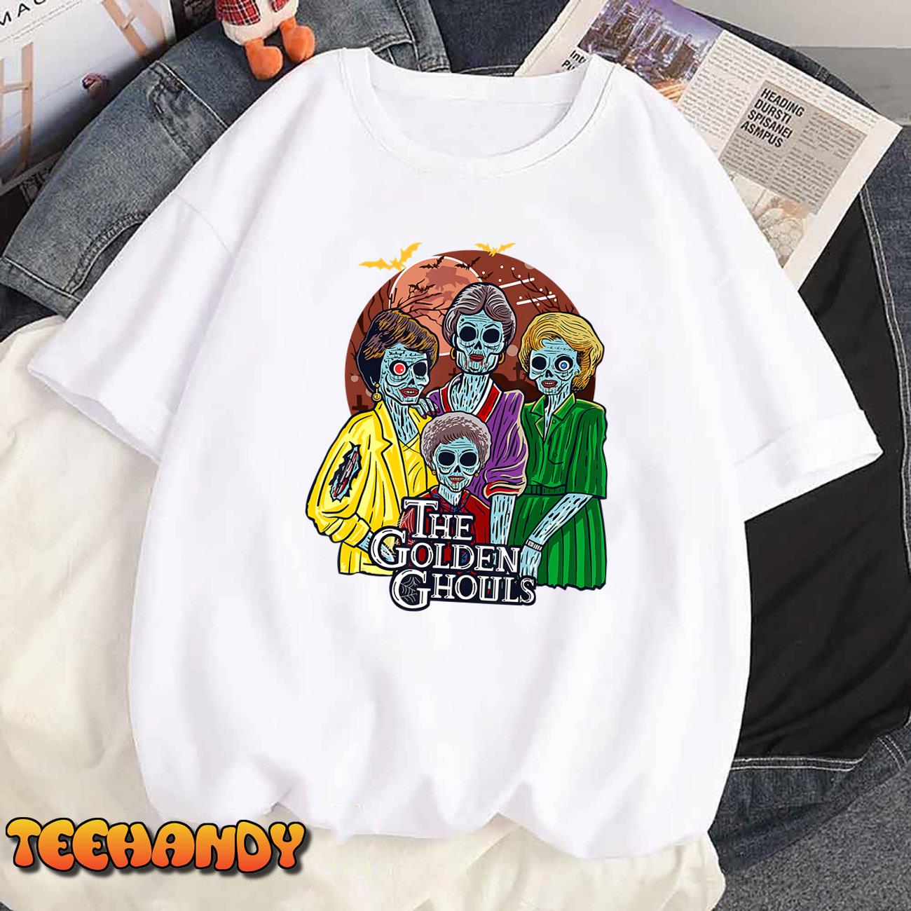 The Golden Ghouls Halloween T-Shirt