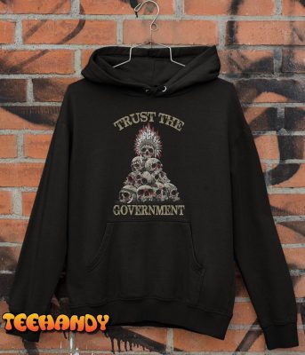 trust the government skull native american chief T Shirt img2 C10