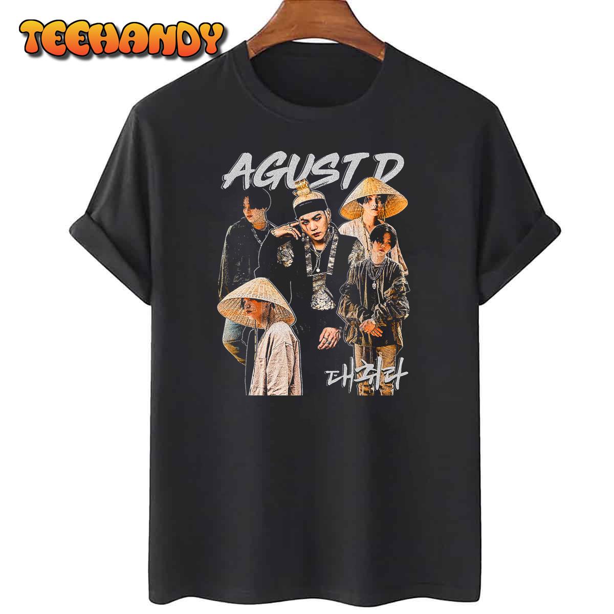 Vintage Agust D BTS Daechwita Graphic Unisex T-shirt