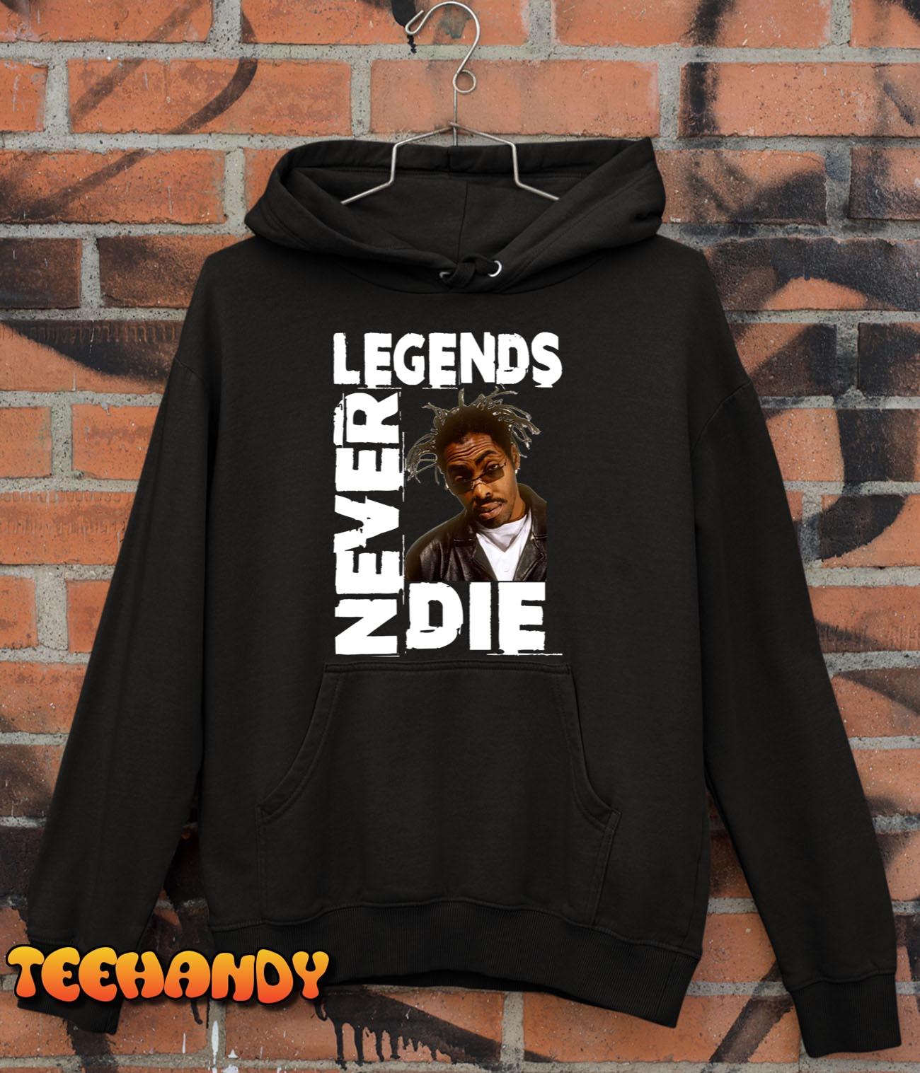 1963-2022 Legend Never Die Rip Coolio – Coolio Forever Unisex T Shirt