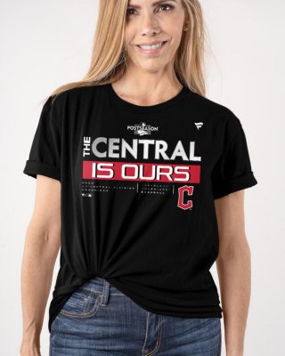 Cleveland Guardians AL Central Division Champions Postseason 2022 The Central Is Ours T Shirt 2