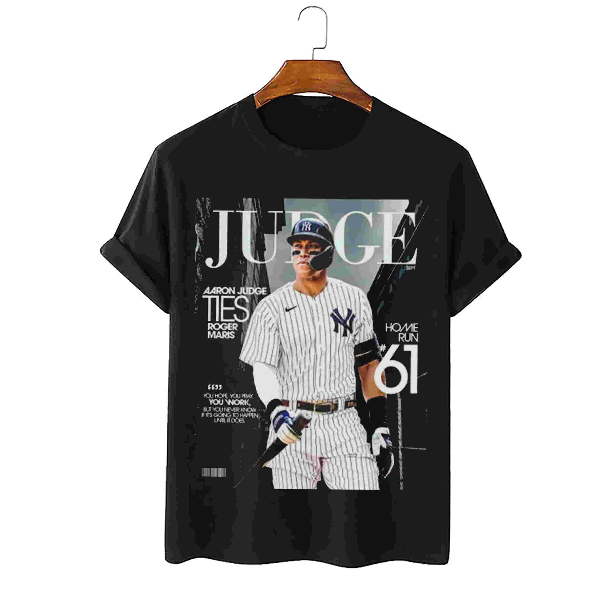 Aaron Judge 61 Home Runs Shirt Baseball Fan T Shirt
